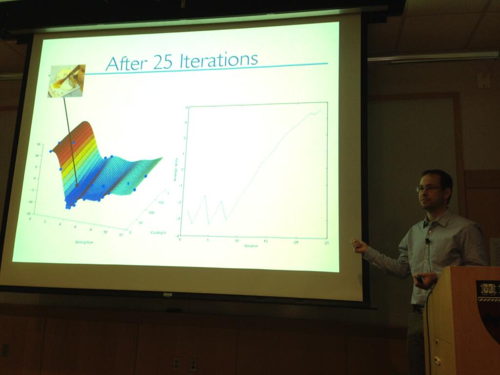 Jasper Snoek uses Bayesian Optimization to cook the perfect soft-boiled egg